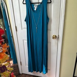 Blue Maxi Dress
